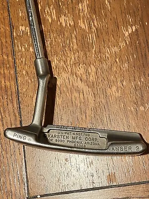 Vintage Karsten Ping Anser 2 Putter 36  Original Ping Grip 6 1/2  Right Handed • $49.99