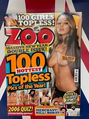 Zoo Magazine 22nd December - 4th January 2007 Keeley Hazell Poster Issue 149 • £35