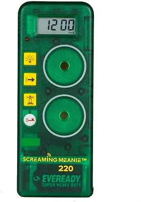 Screaming Meanie 220 Alarm Clock And Timer - Assorted Colors Black And Green • $39.99