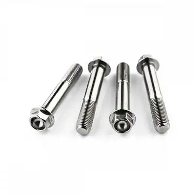 Kawasaki  ZX10R 04-05 Stainless Steel Hex Front Caliper Mounting Bolts • £28.85