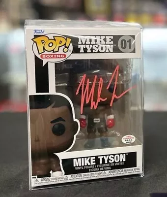 Mike Tyson Signed Autographed Funko POP Figure W/COA • £145.97