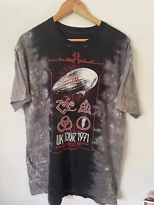 Vintage Led Zeppelin 1971 Uk Tour Tshirt. Oversized. Excellent Condition. • $45