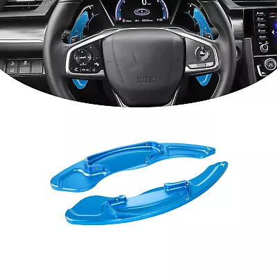 For Acura TLX ILX TSX MDX RDX Blue CNC Steering Wheel Paddle Shifter Extensions • $27.97