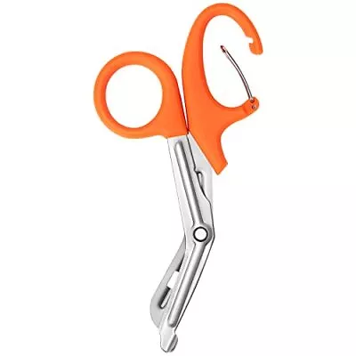 Trauma Shears With Carabiner Medical Scissors Stainless Steel Bandage Scissors • $9.18