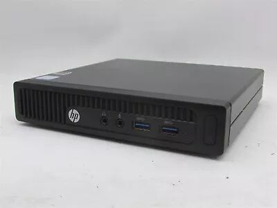 HP 260 G2 DM I3-6100U 2.3GHz 16GB RAM 500GB HDD Windows 10 Pro Mini Desktop • $60