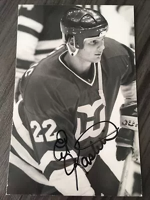 Vintage Hartford Whalers Ed Kastelic Autograph Postcard • $11