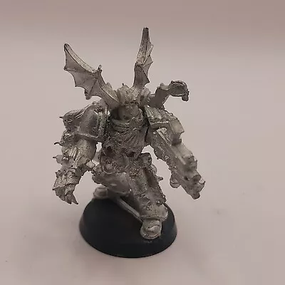 Warhammer 40K CHAOS SPACE MARINE NIGHT LORD HERO Metal GW Citadel OOP Rare • $49.99