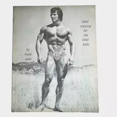 Frank Zane Total Training For The Total Body Muscle Booklet Vintage • $47.98