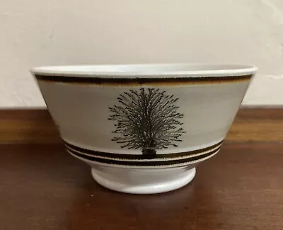 Antique Brown Banded Seaweed English Mocha Ware Pearlware Pottery Tea Bowl • $349.96