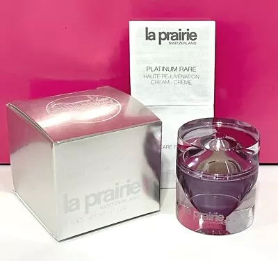 La Prairie Platinum Rare Haute-Rejuvenation Cream 5 Ml./0.17 Oz. New In Box • $109