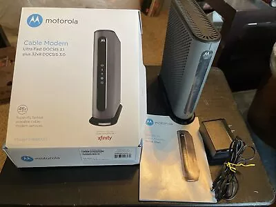 Motorola MB8600 Ultra Fast DOCSIS 3.1 Plus 32x8 DOCSIS 3.0 Cable Modem Xfinity • $49.99