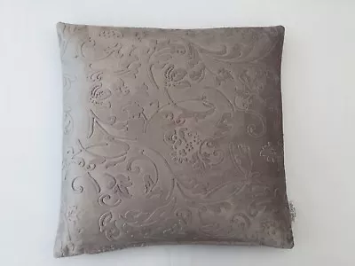 Top Quality Embossed Crushed Velvet Cushion Cover Mustard Gold Dove Grey Mauve • £10.89