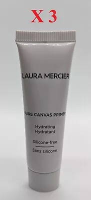 Laura Mercier Pure Canvas Primer Hydrating 3 X 10ml (30ml Total) NEW • £14