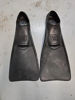 VOIT Skin Diver Swim Fins Large  Skindiver Snorkeling Scuba Flippers M 40 - 41  • $18.33