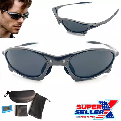 $37.78 • Buy Metal-X Penny Cyclops Sunglasses Polarized Black Iridium UV400 Lenses - USA