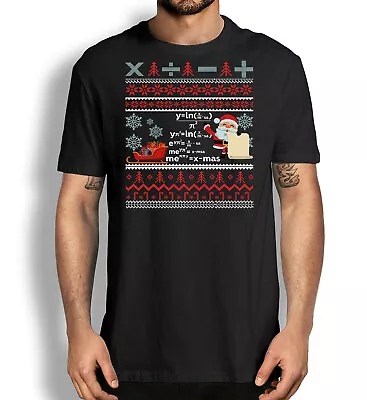Christmas Teacher Gift Funny Pi Math Equation T-shirt Ugly Christmas Shirt Xmas • $18.94
