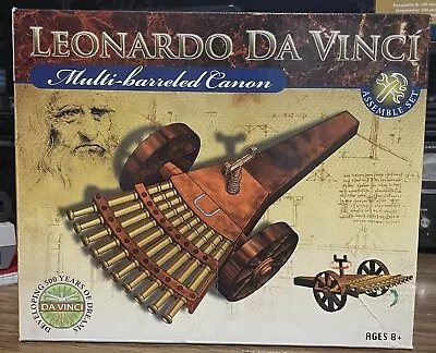 NIB Leonardo Da Vinci Multi Barreled Canon Model Kit • $10
