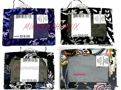 Vera Bradley Card Case NWT MSRP $19 (25013) Choose Pattern • $9.50