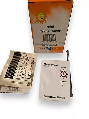 X-10 Powerhouse Home Automation Mini Transceiver Model #TM751 • $22.09