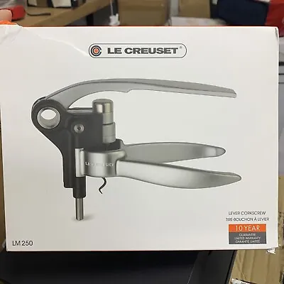 £84.99 • Buy Le Creuset Screwpull LM250S Corkscrew Lever Model Polymer/Aluminum *BOX DENTED*