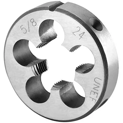  5/8 -24 UNEF Round Threading Die 5/8 X 24 UNEF Machine Thread Die Right Hand  • $19.70