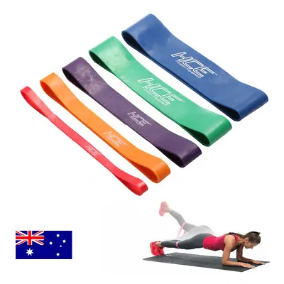 $58.99 • Buy Heavy Duty Resistance Band Home GYM Fitness Workout Yoga Strength Exercise
