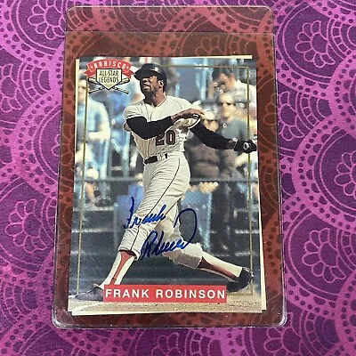 1994 Nabisco All Star Legends Frank Robinson Autograph Hof Baltimore Orioles • $4