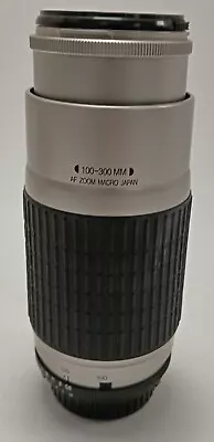 Cosina 100-300mm Macro AF Zoom Camera Lens 1:5.6-6.7 Silver-Tone Japan • £9.99