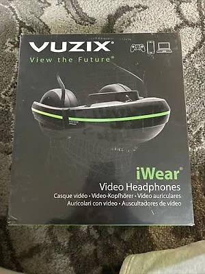 IWEAR VIDEO HEADPHONES Wearable Display For MoviesVideo Games • $114