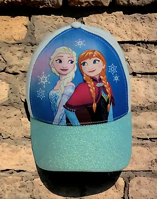 Youth Disney Frozen Anna & Elsa Girls Strapback Hat Make Your Own Magic • $10.95