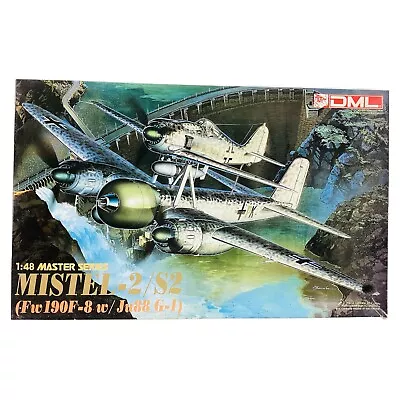 DML (Dragon) Mistel-2/S2 Fw190F-8 W/ Ju88G-1 1:48 Scale Kit #5510 Open Box • $69.99