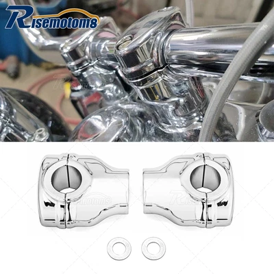 $44.99 • Buy 2'' Handlebar Risers For Yamaha Bolt V-Star 250 650 950 1100 1300 - 1  Clamps