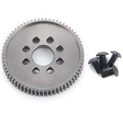 48P 66T Hardened Stainless Steel Spur Gear For 1/10 HPI RS4 Sport 3 Flux • $13.51