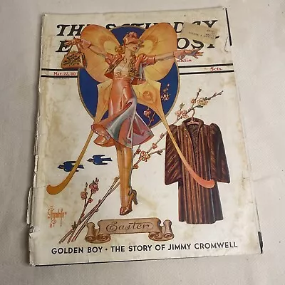1940 March 23 Saturday Evening Post Magazine - J. C. Leyendecker -easter- L 1217 • $59.84