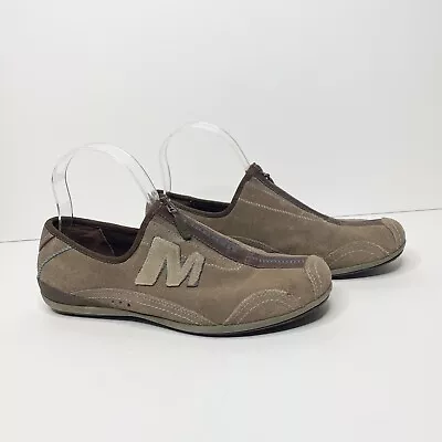 Merrell Size 7.5 Arabesque Leather Gunsmoke Water Proof Shoes • $15