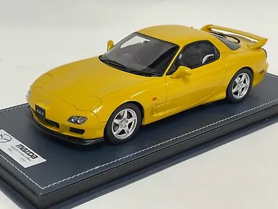 1/18 Mazda RX-7 FD Type R Bathurst R 1999 Yellow Otto Mobile OT397 Leather AB016 • $199.95