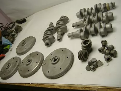 VW Bug 40 Hp Crank Flywheel Scrap Parts For Art Work • $400