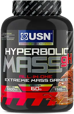 £41.91 • Buy USN Hyperbolic Mass GH All In One Weight Gainer 2KG Muscle Fuel Gain Anabolic