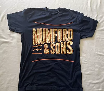 Mumford & Sons Shirt Mens Small Short Sleeve Band • $10