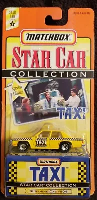 Matchbox Star Car Collection TAXI Sunshine Cab #804 -  Series 1 1997 - New • $14.62