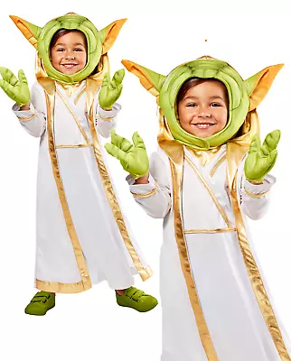 Young Jedi Adventures Master Yoda Star Wars Fancy Dress Costume Kids • £21.99