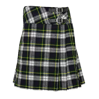 Ladies Knee Length Kilt Skirt 20  Length Tartan Pleated Kilts - Dress Gordon • $13.01