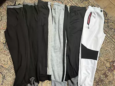 Assorted Lot 6 Ecko Unltd Vertical Sports Men’s Sweatpants Joggers L Black White • $79.99