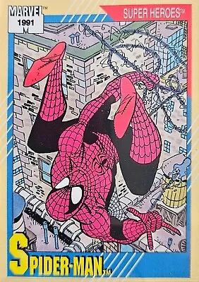 Spider-man 1991 Impel Marvel Super-heroes  • $700