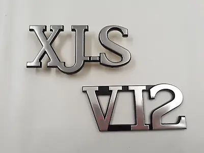 Jaguar Xjs Boot Lid Rear Tailgate Chrome Badge Emblem Coupe Back Original V12 He • £104.30