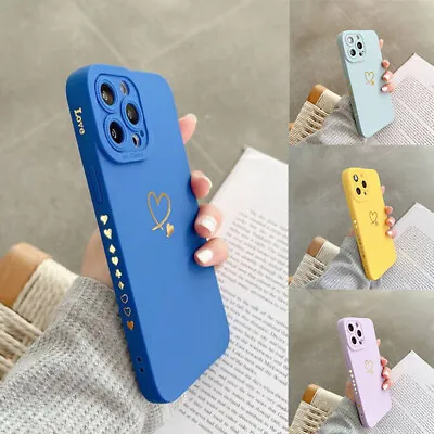 $7.59 • Buy Love Girl PLUS Max XR 12 11 Pro For IPhone 14 13 Back Silicone LUXURY Case Cover