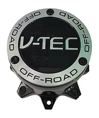$49.99 • Buy V-Tec Wheels C394GB-8L Gloss Black Wheel Center Cap