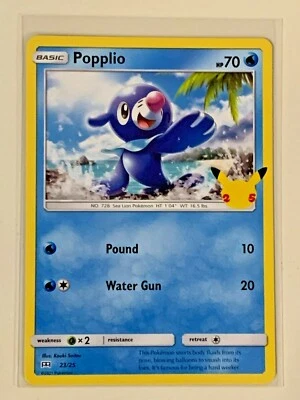 $0.99 • Buy 2021 Pokemon 25th Anniversary Mcdonalds Promo 23/25 POPPLIO Non Holo