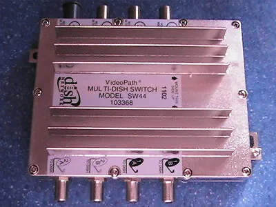 Multi Dish Switch  Model # 44 With Video Path Power Inserter M# Sw 64 • $14.99