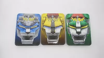 Voltron: Defender Of The Universe Collection 1-3 Tin DVD Sets - Great Condition • $35